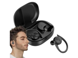 Fones De Ouvido Sem Fio Intra Auriculares Com Cancelamento Ruído E Microfone Embutido