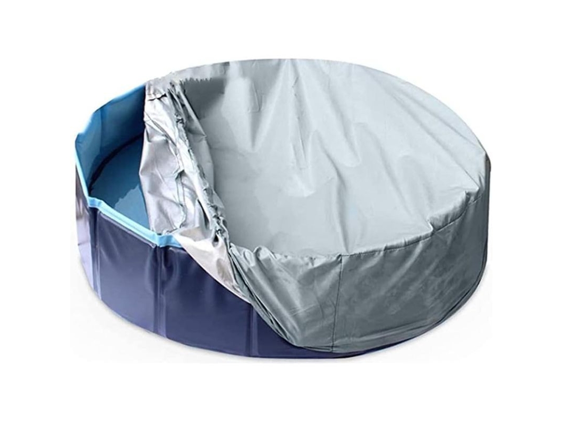 Capa para piscina redonda 82x30cm em tecido Oxford 210D impermeável com bolsa de armazenamento