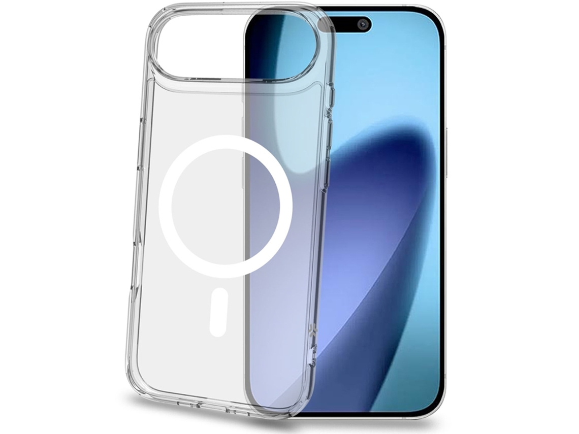 Capa Celly Mobile Para Iphone Air Magsafe Gelskinmag - Transparente