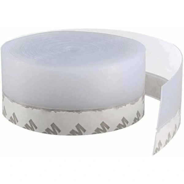 Fita De Vedação De Silicone Transparente De 10 Metros, À Prova De Vento E À De Poeira, 25 Mm De Largura, À D'água