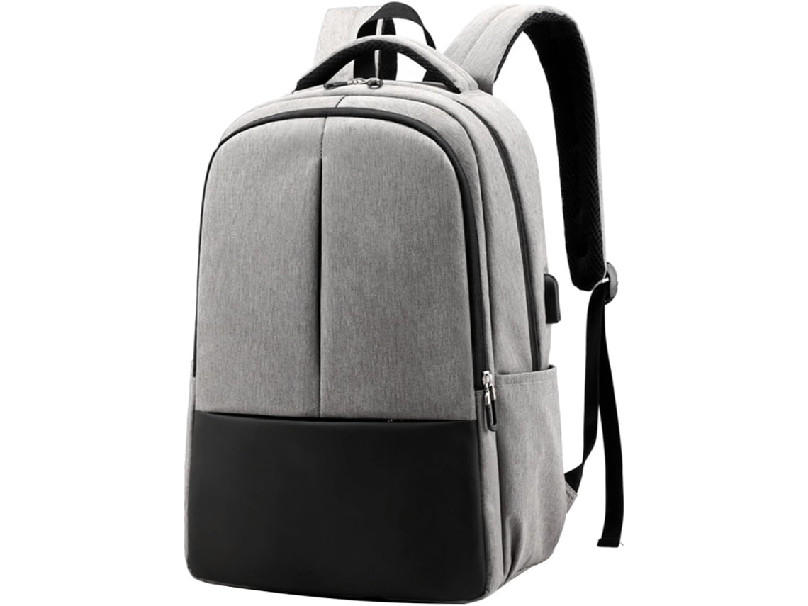 Mochila Para Laptop Com Carregador Usb, Mochila De Viagem De Grande Capacidade, Durável E Ajustável Para Transportar Laptops. Gokoco