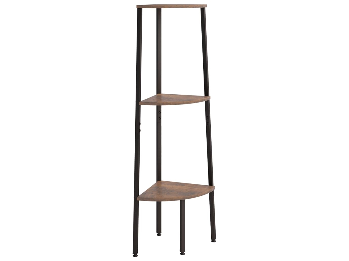 Corner Shelf, Corner Shelves Vidaxl Marrom Madeira Processada (n/a)