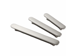 Mango de Cajón de Cocina, 2 Unidades, Acero Inoxidável, Plata, 128mm