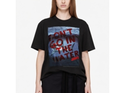 Rockinstone Jaws Movie Don't Go Black Adult T-shirt Size:xxl