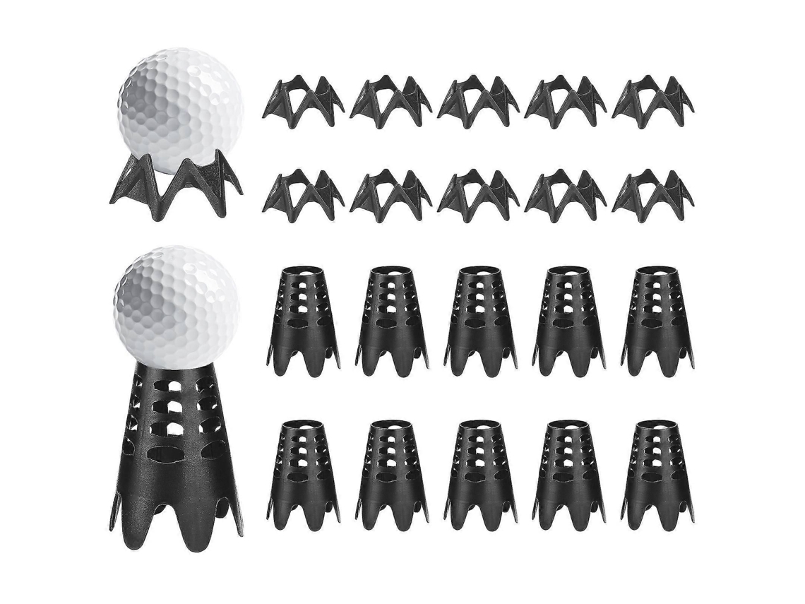 Tees De Golfe De Plástico, 20 Unidades, Para Simulador E Prática