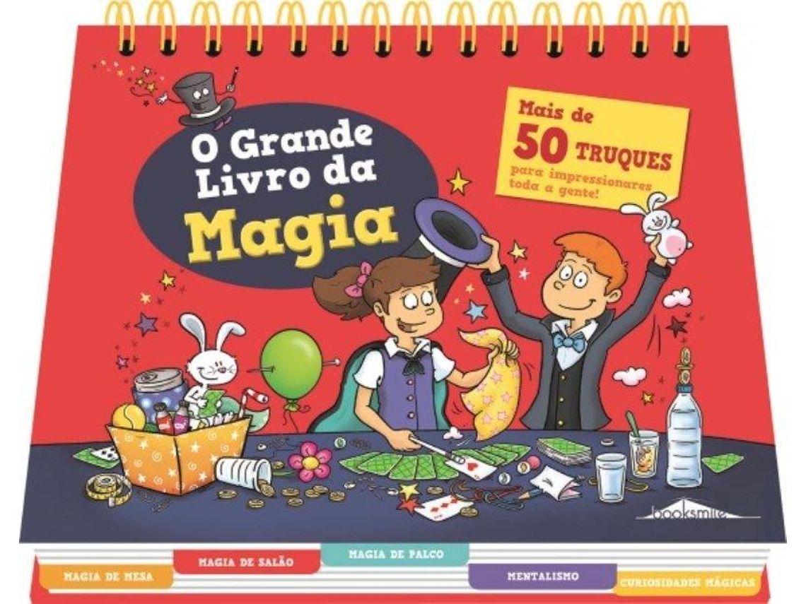 Livro O Grande Livro da Magia de Jérôme Sauloup (Português)