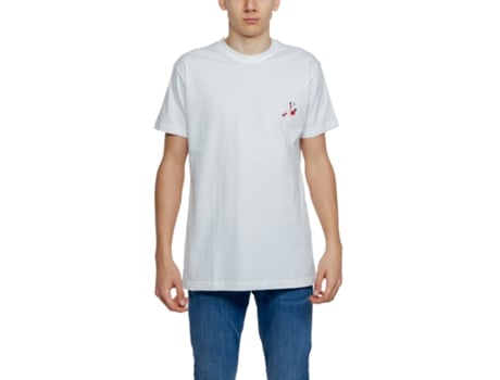 T-shirt De Homem The Bomber Calciatore Sour Cream Algodão Bege (l)