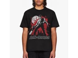 Rockinstone Army Of Darkness Movie Army Of Darkness Movie Bloody Black Adult T-shirt Size:l