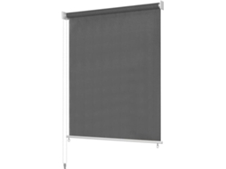 Roller Blind, Roller Blinds Vidaxl Antracite Tecido (180 X 140 Cm)