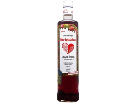 Licor de Ginja Mariquinhas 70 cl com Fruto