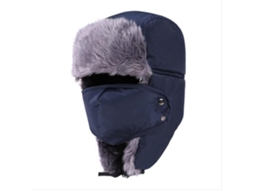 Rebe-gorro De Invierno Unisex Caliente Y Suave Con Máscara Desmontable Antiviento