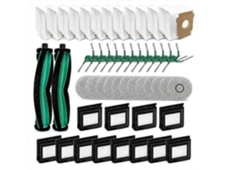 Para Irobot Roomba Plus 415x Combo/ 415 Combo/ 515 Combo/ 575 Combo: Escova Lateral Principal, Filtro, Pano De Limpeza, Saco De Pó