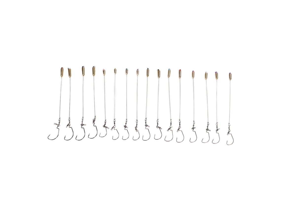 Kit de Pesca com Anzol Resistente Leve e Anticorrosivo