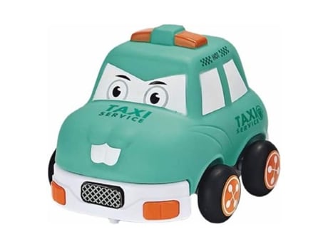 Juguete Infantil Taxi Verde Animado Con Ojos Y Dientes 22 456 Jucosurp22