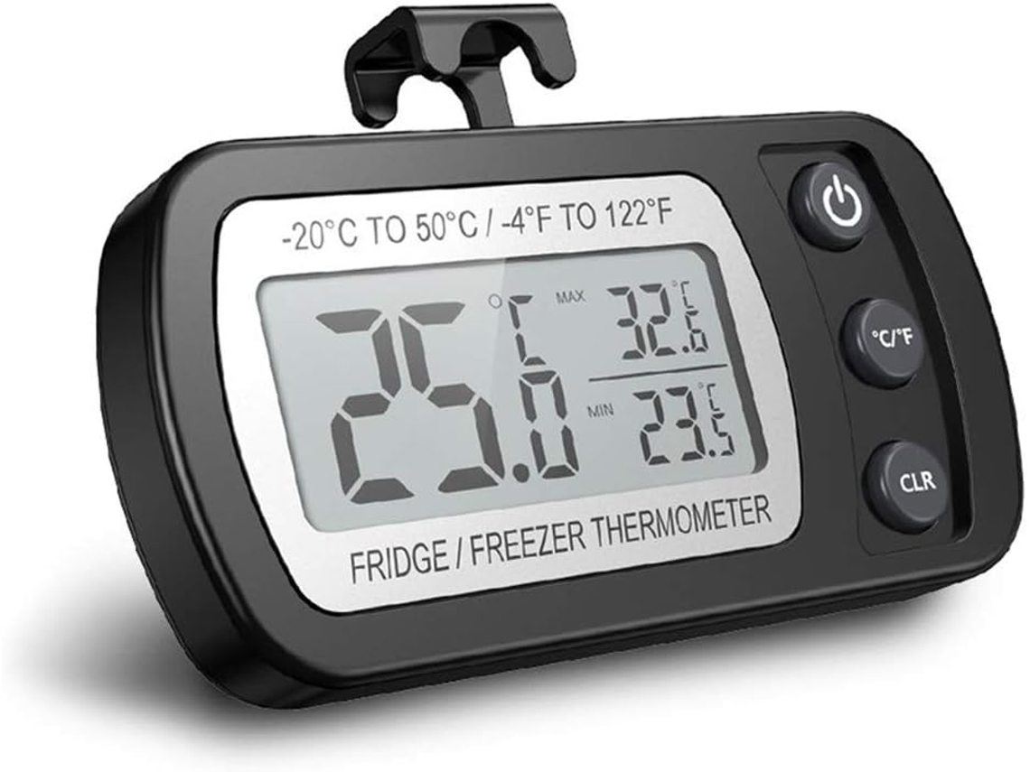 Termômetro Digital Para Geladeira, À Prova Dágua Freezer Com Aquaforge
