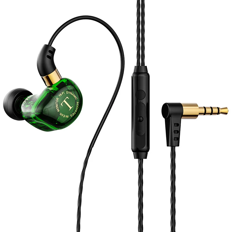 Fones de Ouvido com Fio Alta Fidelidade Som Surround MDUG (verde)