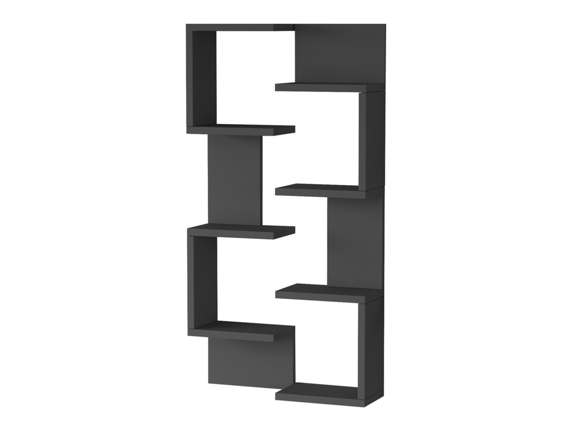 Prateleira De Parede Omn Conjunto De 2 Peças 93x24x15 Cm Antracite [EN.CASA]