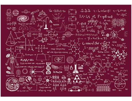 Papel de Parede ARTGEIST Science Formulas (400x280 cm)