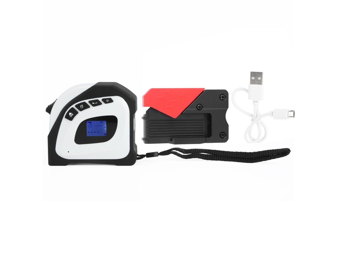 Telêmetro métrico de 40 metros (Medição a laser digital, bateria integrada)
