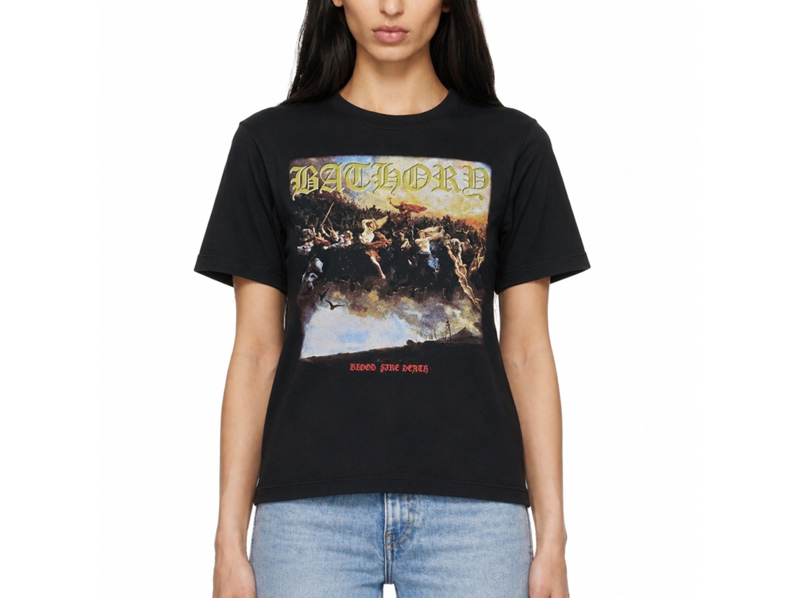 Bathory Blood Fire Death T-shirt Unisex Adults Size:xl