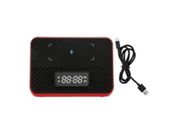 Estação de Carregamento Sem Fio EOOCOO (caixa de Som Bluetooth com Carregamento Sem Fio de 15w)