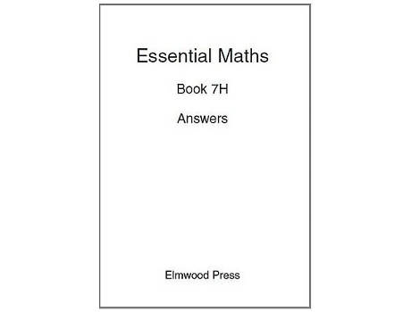 Livro Essential Maths 7H Answers de David Rayner (Inglês)