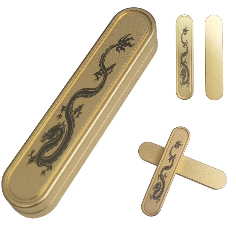 (dourado) Mini Spinner Magnético Deslizante Mecânico Para Alívio Do Estresse