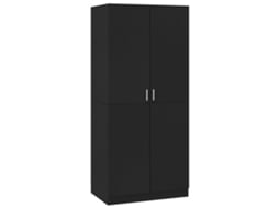 Conjunto 1 Wardrobe, Wardrobes Vidaxl Preto Madeira Processada (n/a)