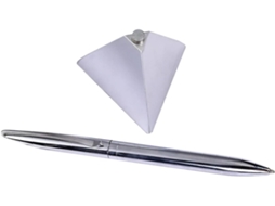 Caneta Magnética De Metal Com Base, Ideal Para Escritório E Casa,