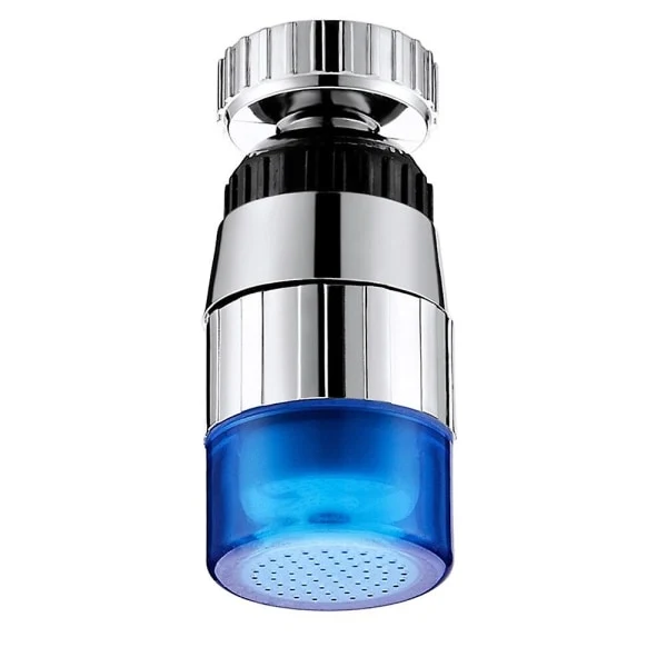 7-color Led Cabeça De Duche Light Com Água Fluxo Activation, Cromado Abs Casa De Banho Arejador De Torneira Para Home