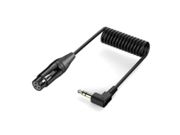 Lurelia Cabo Xlr Fêmea 3 Pinos 3,5 Mm, Para Microfones, Mixer, Amplificador E Colunas Ativas