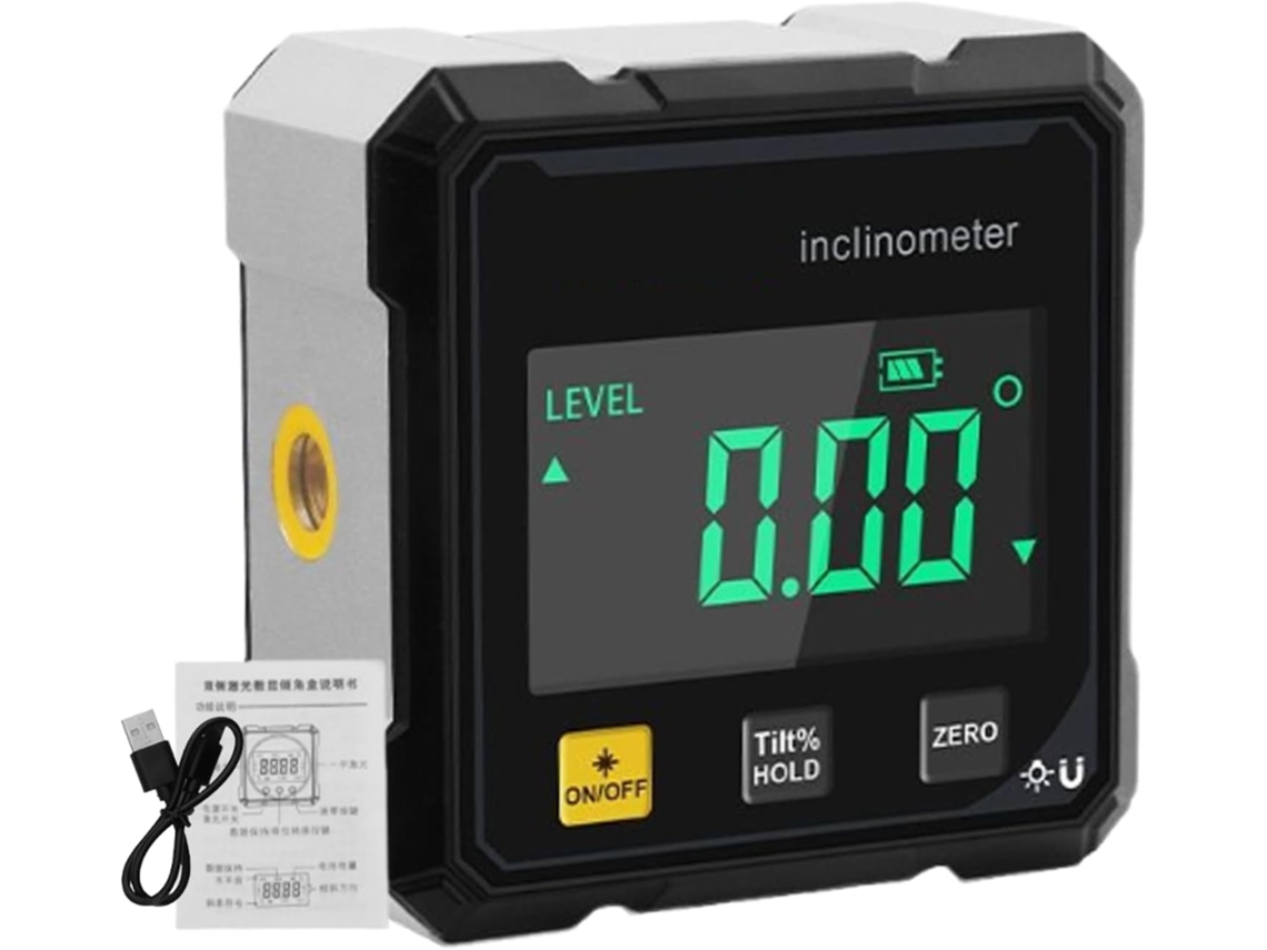 Detector De Ângulo Magnético – Ferramenta Digital De Medição De Nível
