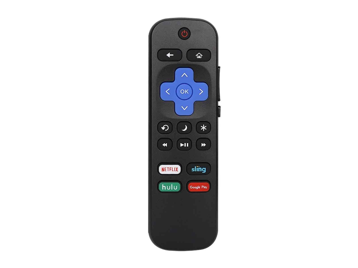 NEVEANCE Controle Remoto De Substituição Para Tv Roku, Compatível Com Controle Remoto Infravermelho Roku Tv, Sem Necessidade De Pareamento, Controle Remoto Uni