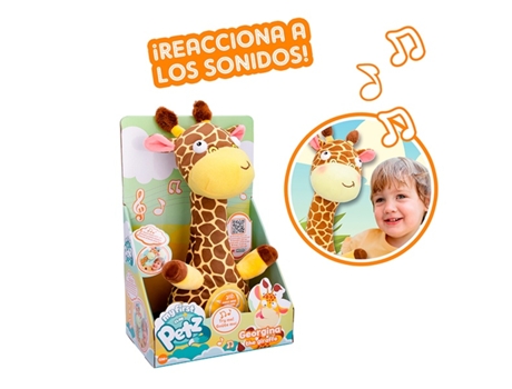 Peluche Interativo IMC Georgina Girafa (Idade Mínima: 18 meses)