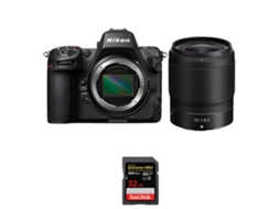 Z8 + Z 24 200mm F/4 6.3 Vr + 3 Sandisk 512gb Extreme Pro Cfexpress Type B Máquina Fotográfica Híbrida Full frame + Ebook Pricedirect NIKON