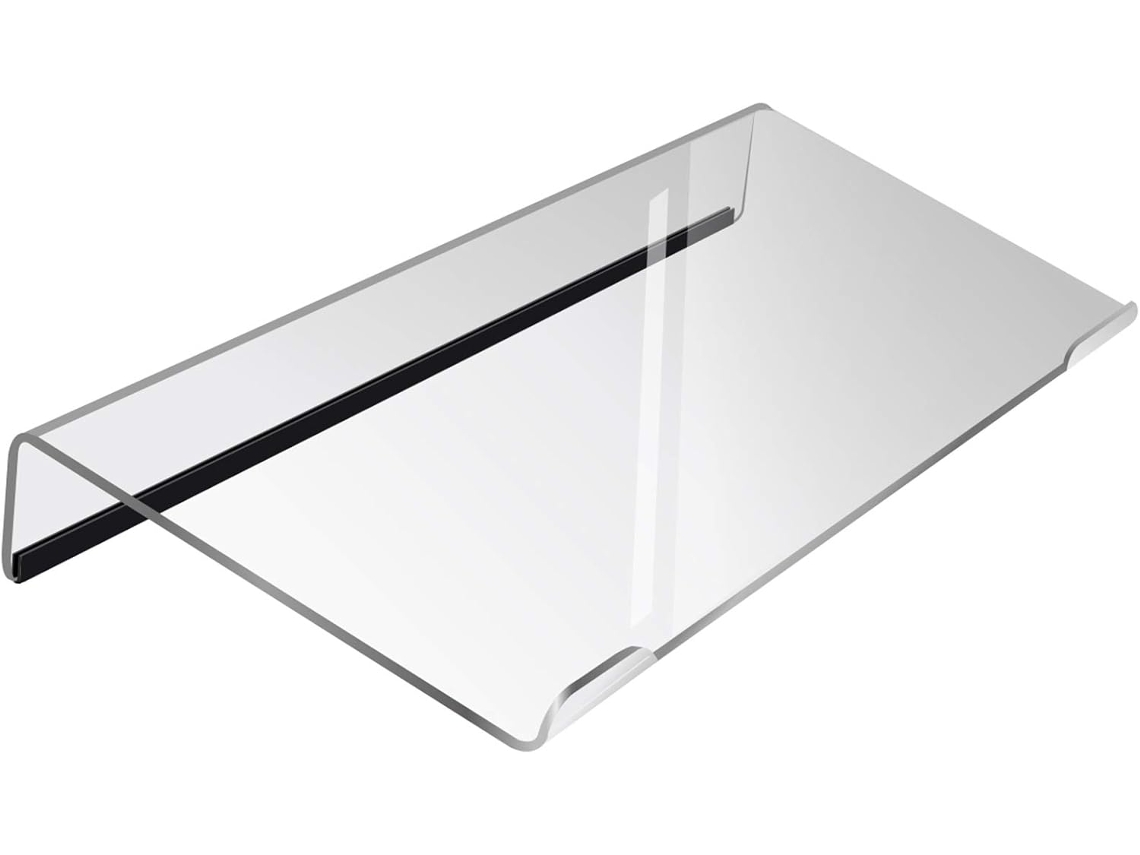 Suporte Acrilico para Teclado com Faixa Borracha, Riser para Digitacao Ergonomica ZYBLSSBB