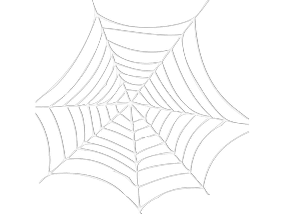 Aranha De Simulação, Superdimensionada, Branca, 9 Círculos, Eoocoo
