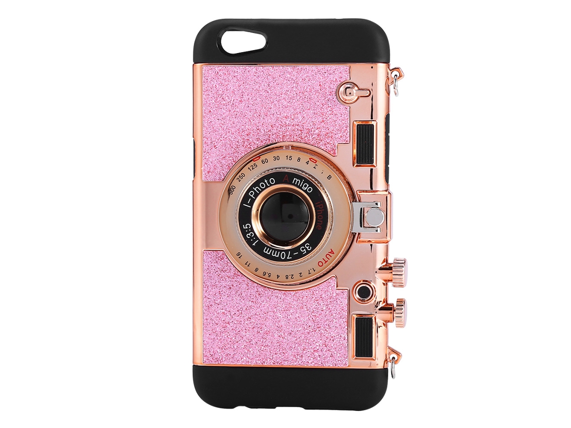 Capa de celular com luz de preenchimento para selfies compatível com Oppo R9s/r9s Plus EOOCOO
