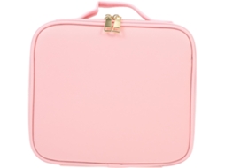 Bolsa Organizadora De Maquiagem Grande Com Zíper, Em Couro Pu, Para Guardar Itens De Higiene Pessoal Gokoco