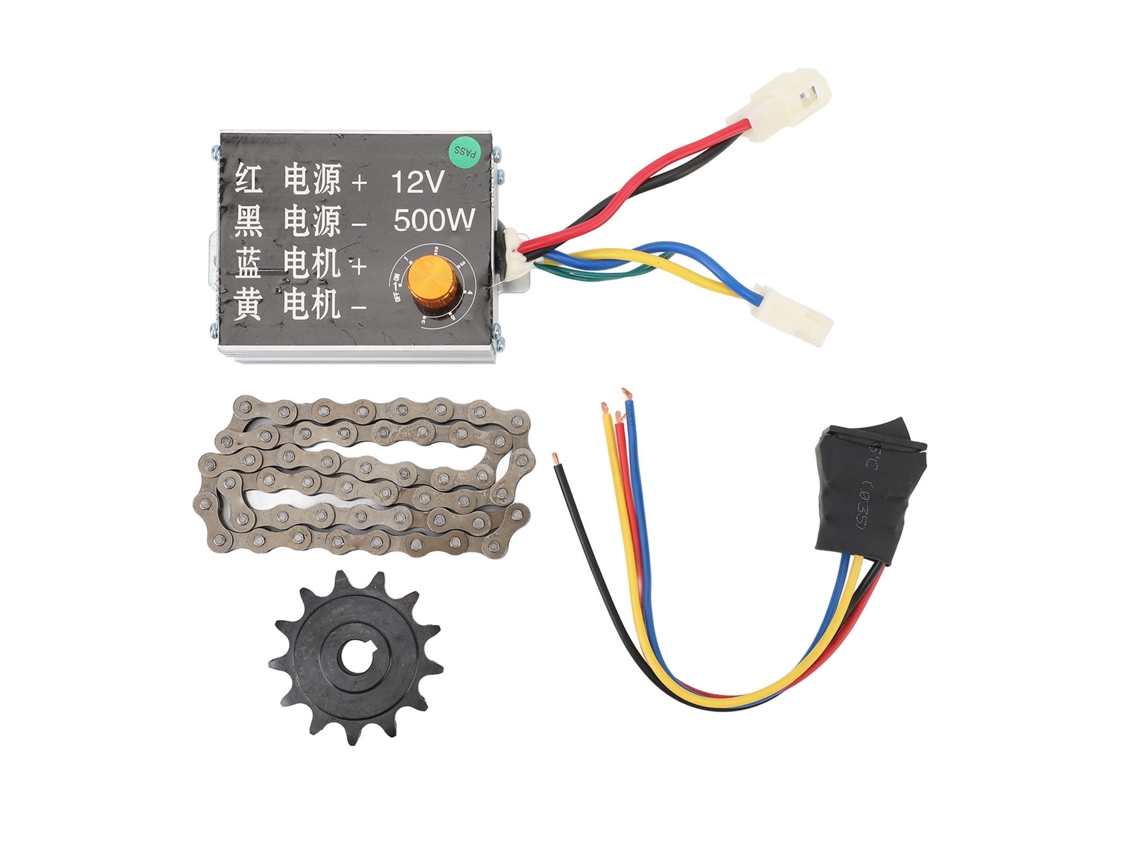 Controlador de velocidade para motor de escova 12v 500w | S/MARCA
