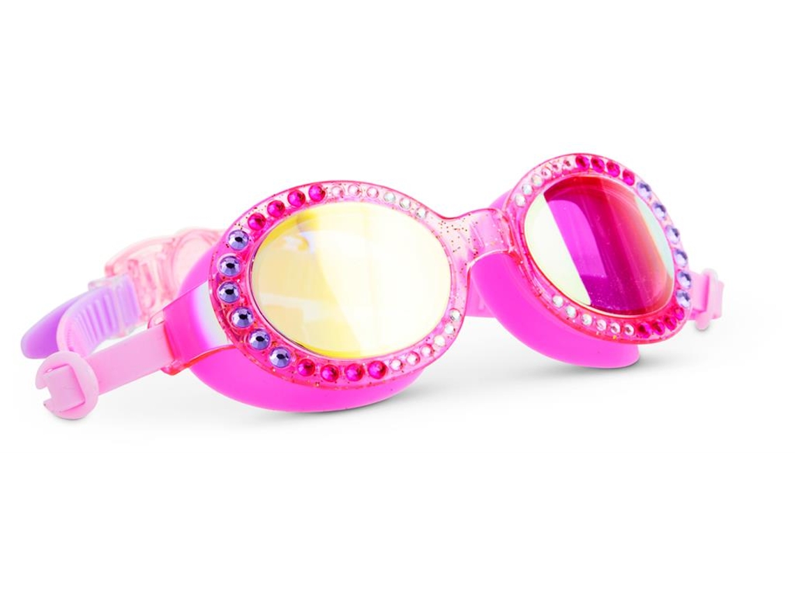 Óculos De Natação Infantil Bling2o Brilhantes Multicoloridos Com Proteção Uv