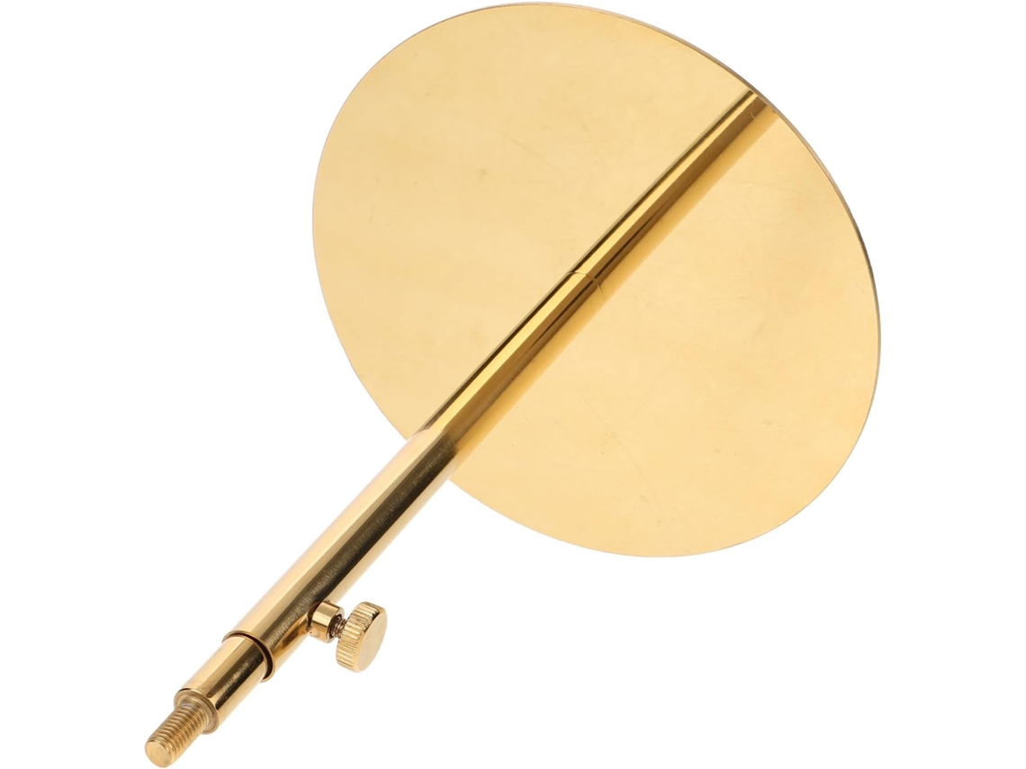Base Ajustável Para Cabeça Em Dourado Estável