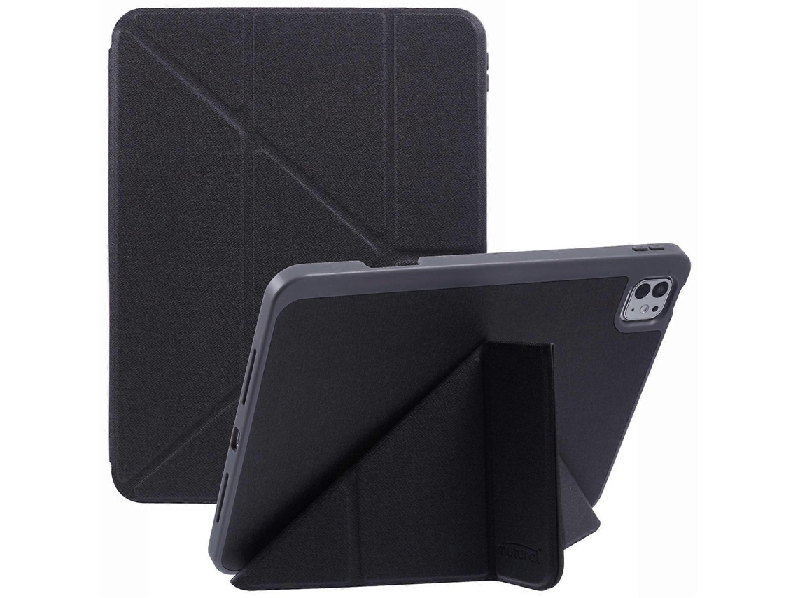 Capa Protetora De Couro Para Ipad Pro 11 Com Suporte De Origami E Compartimento Para Lápis Slowmoose (2024)
