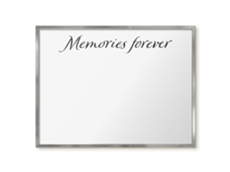 Magnetic Board Memories Forever For The Living Room Espelharte (80x60 Cm)