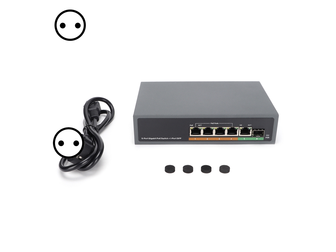 Switch Poe 5 Portas LAXISCREED