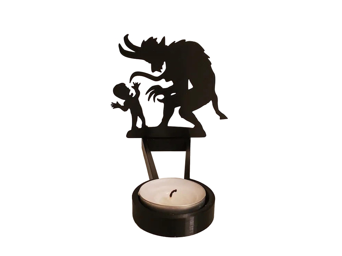 Laxiscreed Castelo De Sombras Com Vela Para Decoração De Halloween E Momento Assustador