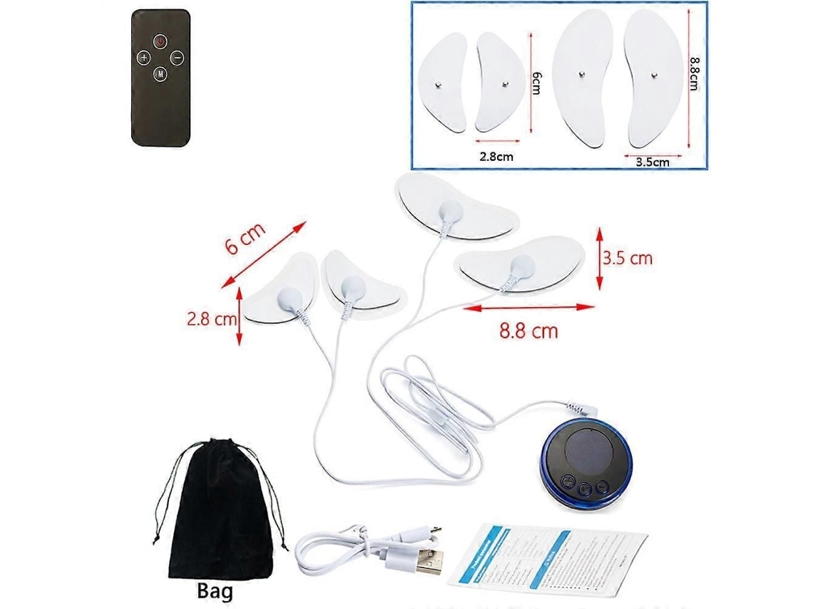 Massageador Facial de Microcorrente Ems com Estimulador Muscular, para Lifti Ng Facial, Antirrugas e Removedor GOKOCO