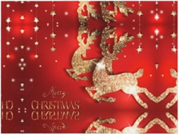 Colcha de Flanela com Estampa Feliz Natal Manta Macia e Quentinha para Sofá Quarto 101 6 X 76 2 Cm, Macio, Q