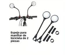 Lurelia Espelhos Retrovisores Para Bicicleta Ajustável E Absorção De Impactos Universal