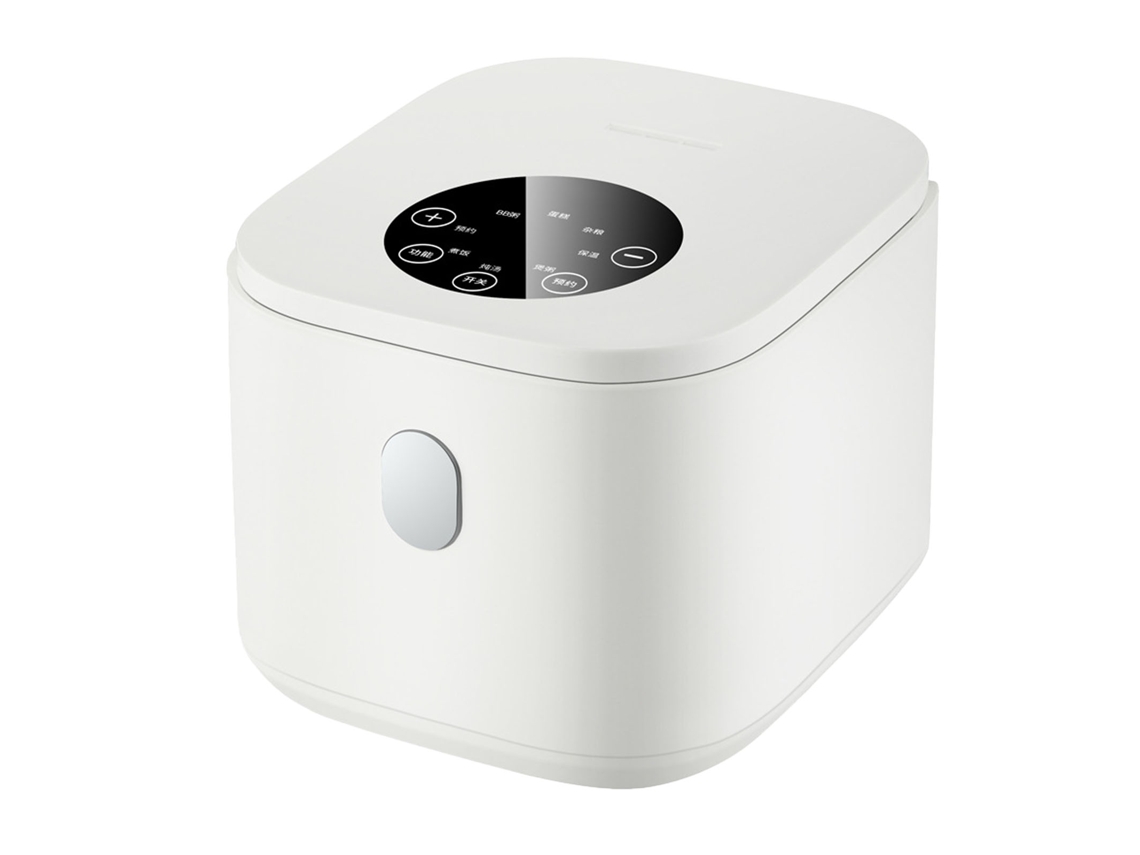Panela de arroz smart mini 2.5l, 8 funções, cozimento de grãos, sopa, bolo, branco | S/MARCA